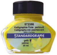 STDGRAPH Tinte perlmutt gelb 30 ml 1 Stück