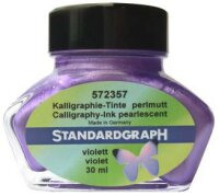 STDGRAPH Tinte perlmutt violett 30 ml 1 Stück