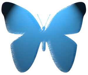 Standardgraph Kalligraphie Tinte perlmutt 30 ml dunkelblau, im Glas