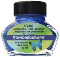 STDGRAPH Tinte perlmutt dunkelblau 30 ml 1 Stück