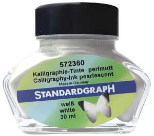Standardgraph Tinte perlmutt weiß 30 ml 1 Stück