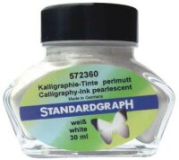 STDGRAPH Tinte perlmutt weiß 30 ml 1 Stück