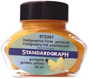 Standardgraph Tinte perlmutt goldgelb 30 ml 1 Stück