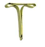 Alco Flachkopfklammer Eisen vermessingt No. 13 50 Stück