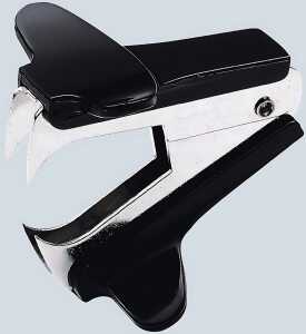 Klammerentferner-Kralle, Schwarz, für alle Klammergrößen