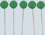 Landkartennadeln, Hellgrün, (L/Ø) 16/5 mm,...
