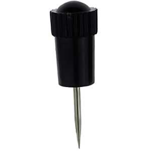 Alco Stoßnadel Kunststoff schwarz 12mm 25 ST