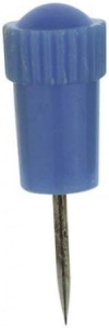 Stoßnadeln, Blau, Dose à 25 Stück
