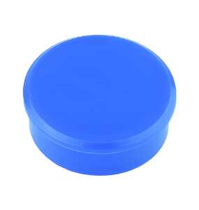 Haftmagnete, rund, Blau, Ø 13 mm, Schachtel à 10 Stück, Haftkraft min. 0,1 kp