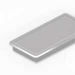 Haftmagnete, eckig, Gelb, 23 x 50 mm, Schachtel à...