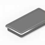 Haftmagnete, eckig, Blau, 23 x 50 mm, Schachtel à...