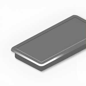 Alco Haftmagnet 23x50x8mm dunkelgrün 10 Stück