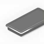 Alco Haftmagnet 23x50x8mm dunkelgrün 10 Stück