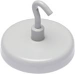 Hakenmagnete, Neodym, Weiß, Ø 15 mm,...