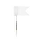 Markierfähnchen, Weiß, Dose à 20 Stück