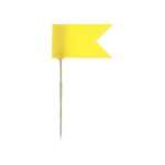 Markierfähnchen, Gelb, Dose à 20 Stück