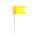 Markierfähnchen, Gelb, Dose à 20 Stück