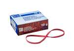 Gummiringe, Rot, Ø 50 mm, Schachtel à 50 g