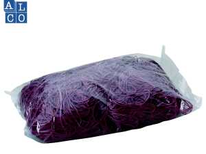 Gummiringe, Rot, Ø 100 mm, Plastiktüte à 1,0 kg