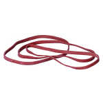 ALCO Gummiband 5 x 100 mm (B x L) Kautschuk rot 1.000...