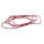 ALCO Gummiband 4 x 150 mm (B x L) Kautschuk rot 1.000 g/Pack.