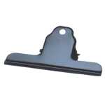 Alco Briefklemmer Metall, fabig lackiert 100mm schwarz 10 Stück