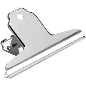 Briefklemmer, Metall, vernickelt, 100 mm, Schachtel à 10 Stück