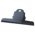 Briefklemmer, Metall, Schwarz, 120 mm, Schachtel à 10 Stück