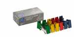 Foldback-Klammern, bunt gemischt, 25 mm, Schachtel...
