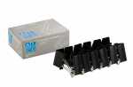Foldback-Klammern, Schwarz, 41 mm, Schachtel à 12...
