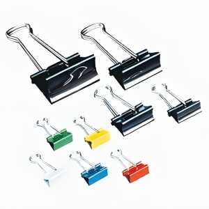 Alco Foldbackklammer Metall vernickelt 20x 19, 15x 25, 5x 32, 2x 41mm