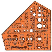 STDGRAPH Schulwinkel stano-Metall m 1 Stück