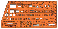 STDGRAPH Schablone für Taktische Zeichen 1 Stück