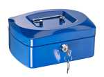 Alco Geldkassette Stahlblech 152x119xx76mm blau