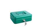 Geldkassette, Grün, (L/B/H) 200/160/70 mm