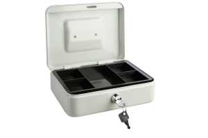 Alco Geldkassette Stahlblech 195x145xx80mm grau