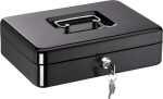 Geldkassette, Schwarz, (L/B/H) 250/180/70 mm