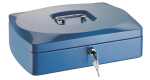 Alco Geldkassette Stahlblech 330x235xx90mm blau