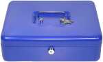Alco Geldkassette Stahlblech 310x225xx75mm blau