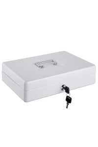 Alco Geldkassette Stahlblech 310x225xx75mm grau