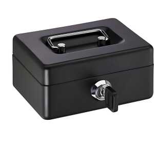 Alco Geldkassette Mini-Box Stahlblech 125x95xx60mm schwarz