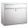 Alco Briefkasten Metall lackiert 360x150x310mm silber
