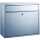 Alco Briefkasten Metall lackiert 360x150x310mm silber