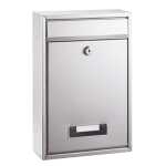 Briefkasten, mit Klarsichtfenster &...