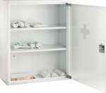 Erste-Hilfe-Verbandsschrank, Stahl, Weiß, 2...