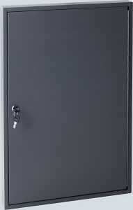 Schlüsselschrank, Grau, für 200 Schlüssel, (L/B/H) 68/45/5,5 cm