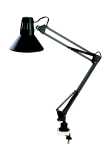 Tischleuchte, Metall, Schwarz, 2 Gelenke, E27, 230 V, 60...