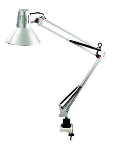 Alco Tischleuchte 9037 Metall 60W silber