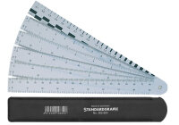 STDGRAPH Fächermaßstab Bauwesen 20 cm 1...