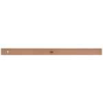 Standardgraph Holzlineal mit Stahleinlage 50 cm, aus...